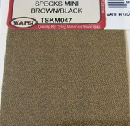 ����� ��� ������ Thin Skin Wapsi Fly Specks mini brown / black 